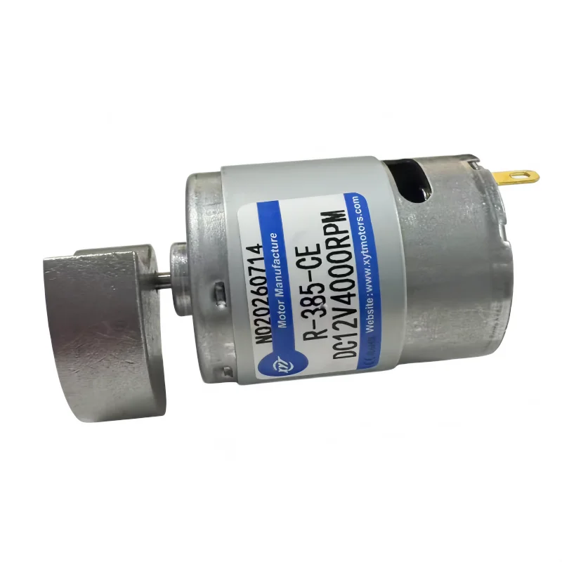 Adjustable forward-reverse rotation R-385 miniature DC vibration motor 12V/24V