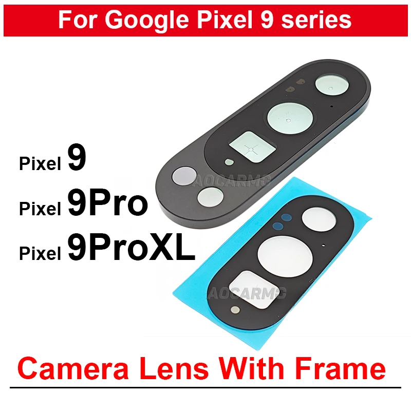

1 шт. для Google Pixel 9 9Pro XL 9A 9 Pro объектив задней камеры с запасными частями в рамке
