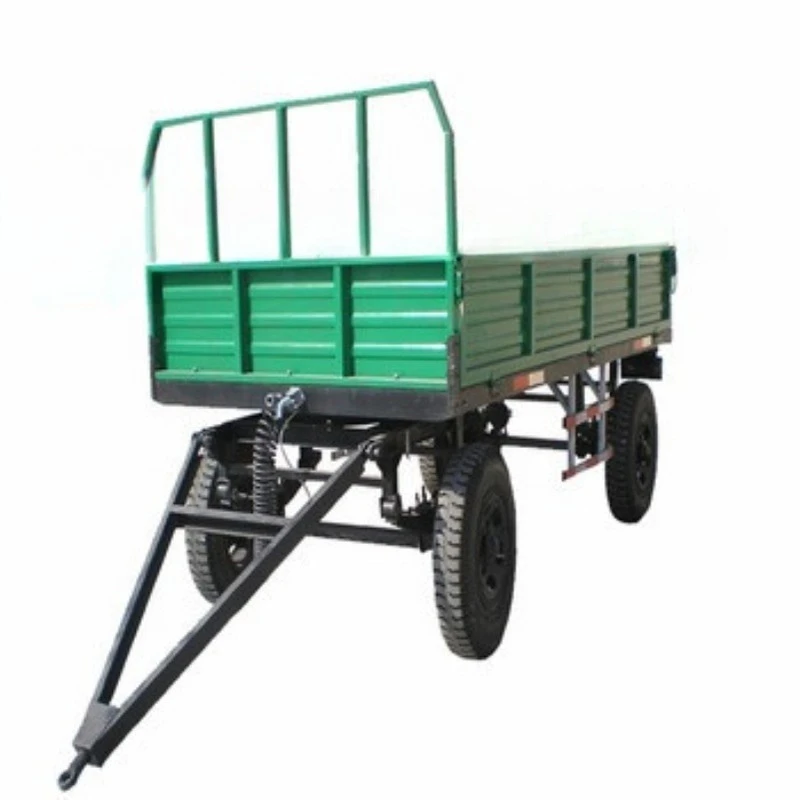 دلو نصف مقطورة، نصف مقطورة قلابة خلفية هيدروليكية، مقطورة لوحة الصندوق #2