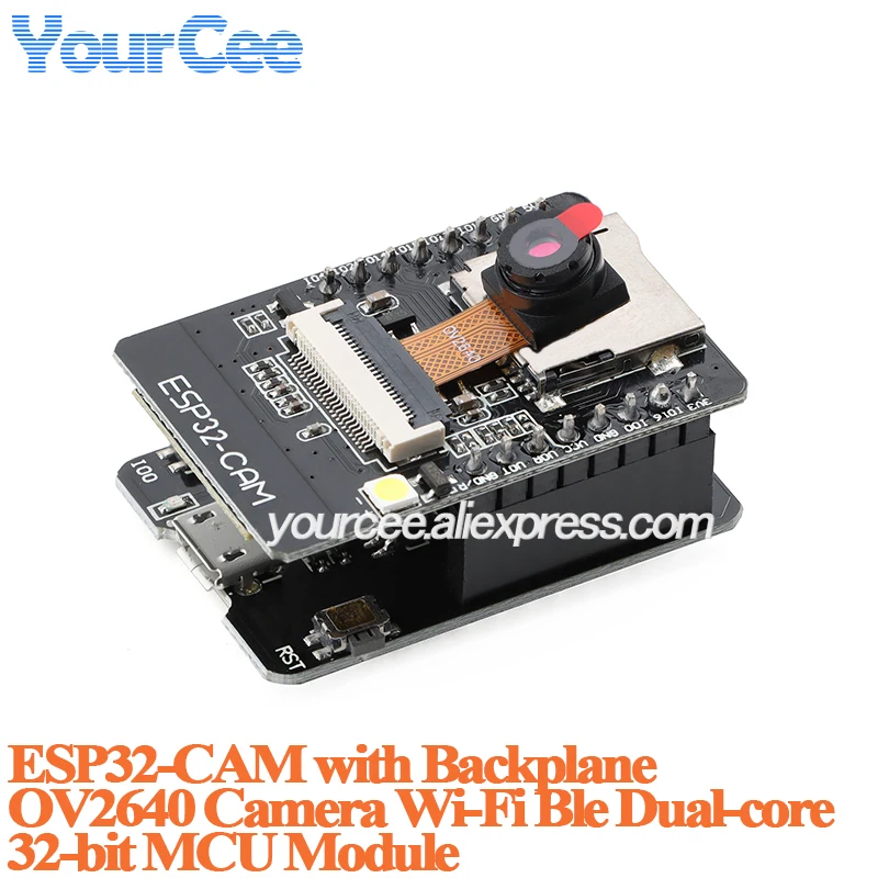ESP32-CAM OV2640 GC2145 Camera Development Board Module CH340 FT232 Serial to WiFi Wireless Ble Adapter Board MICRO Type-C USB