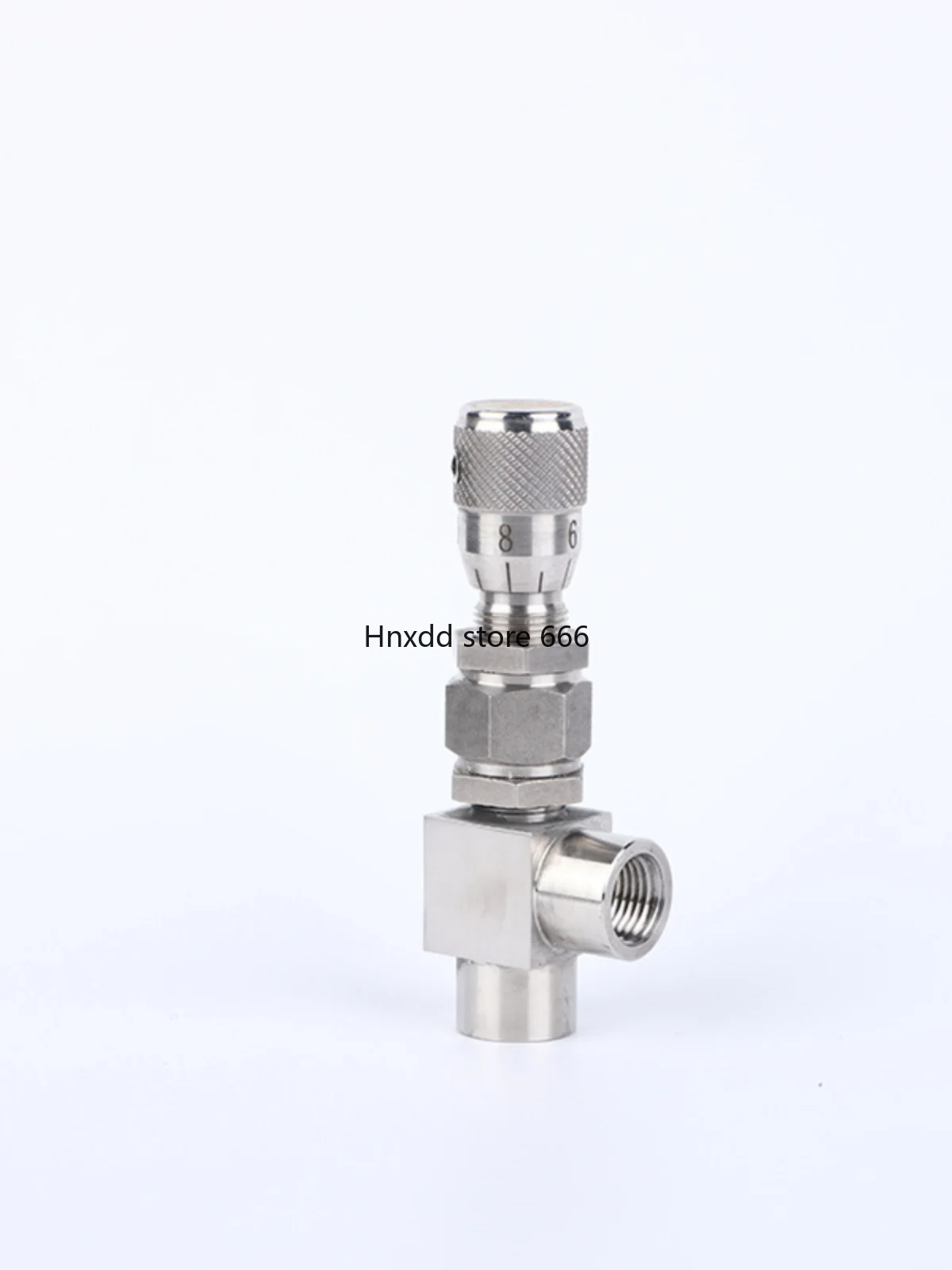 Stainless steel micro regulating valve with scale, inner wire micro needle valve