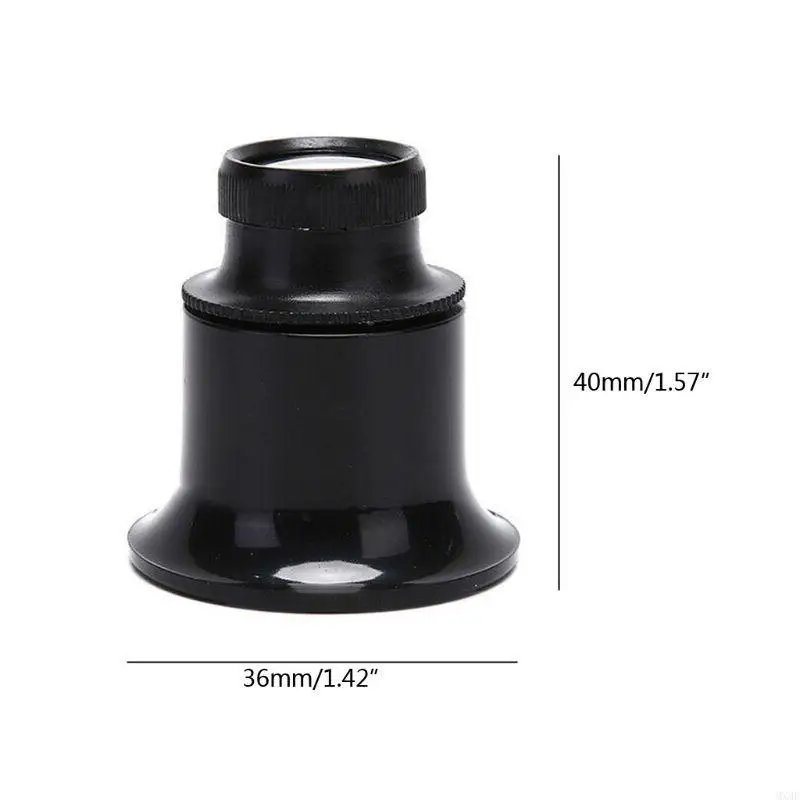 MXMF Mirror 20x Eye Loupe Rep Professional Watch Rep Tools for Jewelry Diamonds Coin Collection