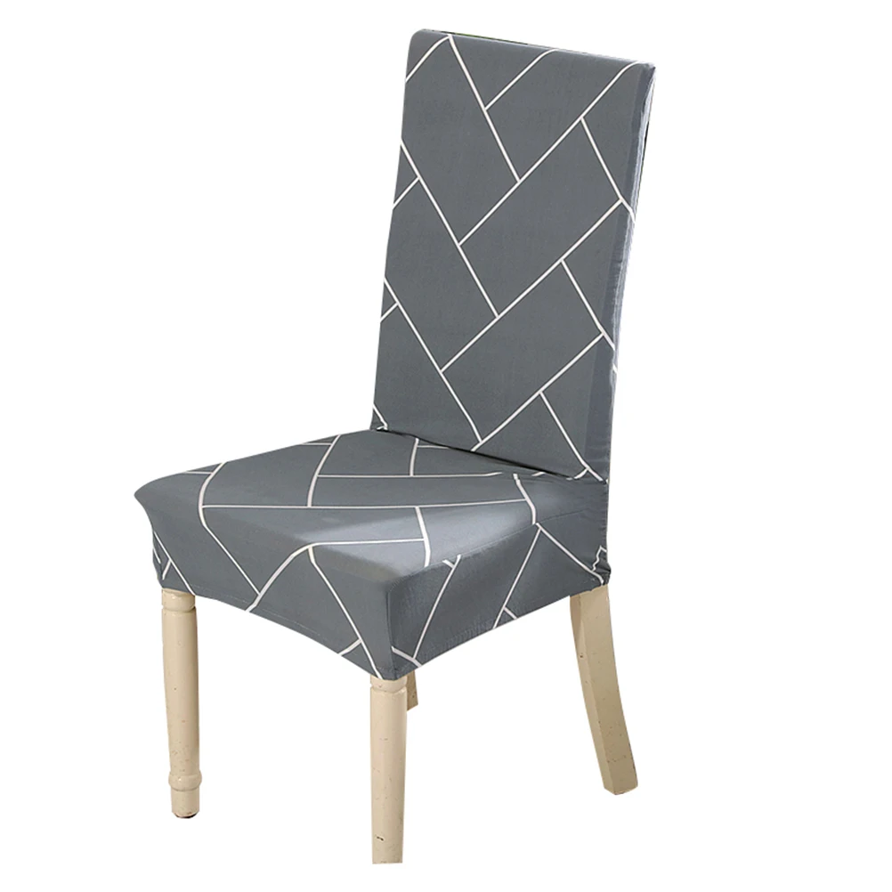 

Elastic Chair Cover Polyester Protector Case Fit Most Chairs Protective ex Elasticity Dining Wedding Banquet Party Decorative