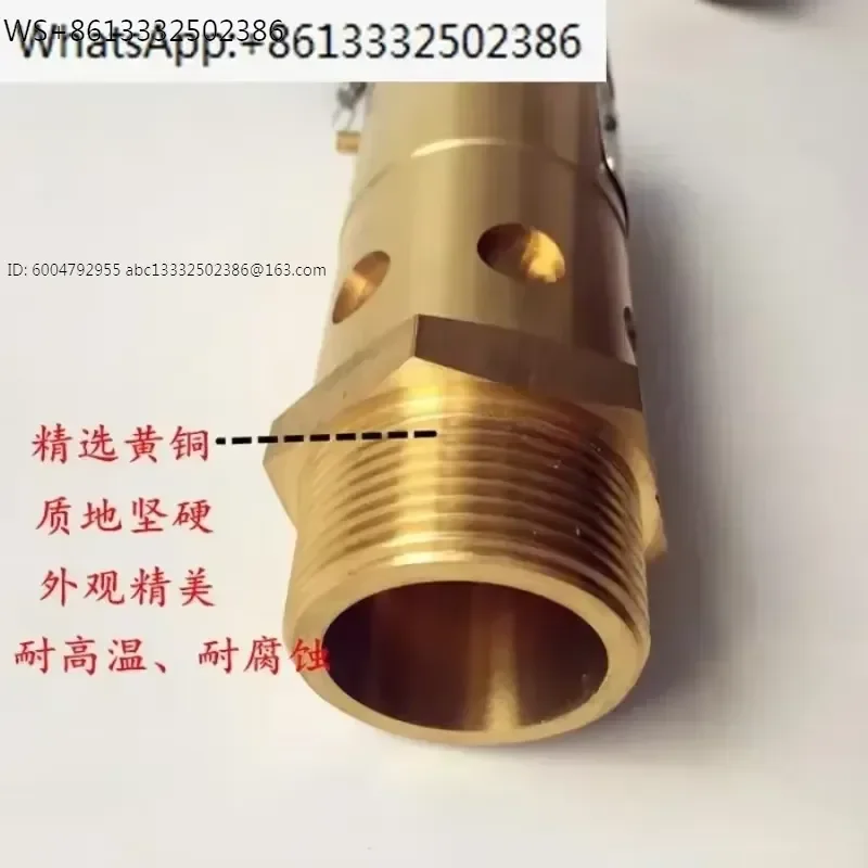 A28X-16T air compressor special spring direct load universal safety valve, 4-point relief valve, pressure maintaining valve