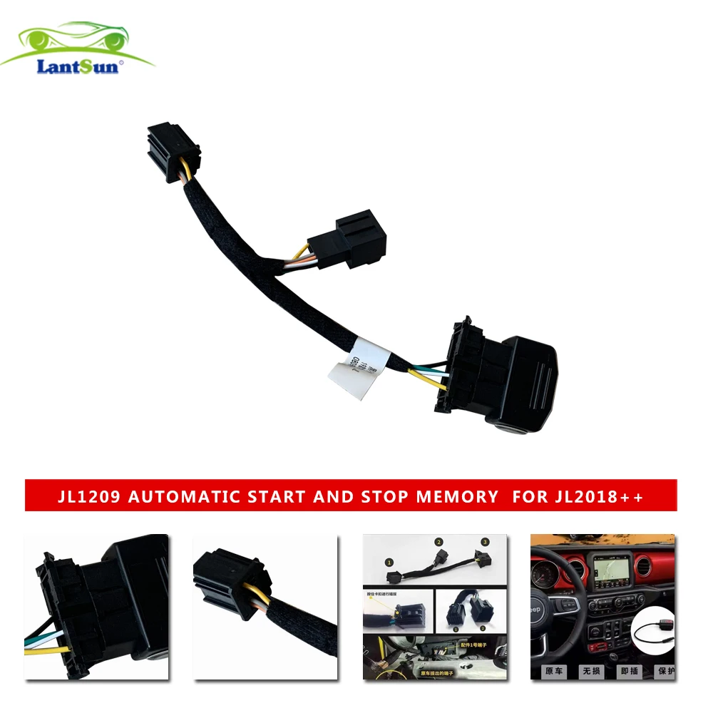 

SXMA JL1209 Automatic Start Stop Closers for Jeep JL for Wrangler 2018+