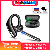 New Bee M51 Wireless Bluetooth Earphones V5.2 with 500mAh Battery Dual-Mic CVC8.0 Noise Cancelling Business Driving Earbuds