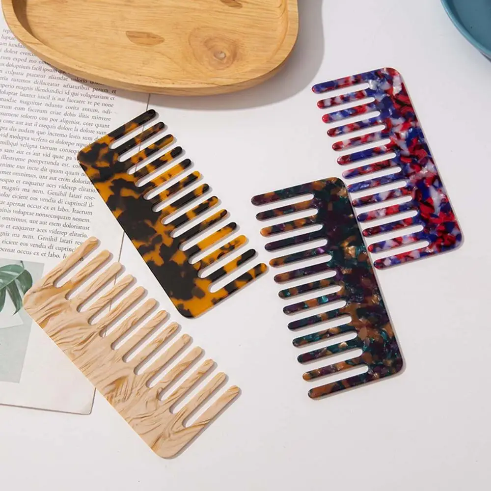 Girls Korean Design Salon tool Hair Styling Tool Acetate Hair Combs Hair Brush Hairdressing Comb