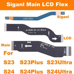 Bilashmart Main board Signal Antenna Connect Flex Samsung Galaxy S23 S24 Plus Ultra FE Motherboard Wifi LCD Display Screen Flex Cable