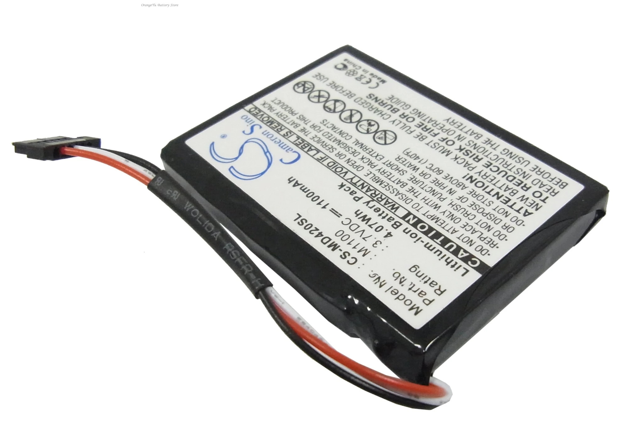 3.7V 1100mAh GPS, Navigator Battery M1100 for Medion GoPal E4240 E4230 E4245 +TOOL