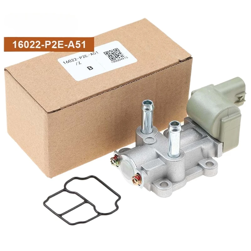 

New 16022-P2E-A51 16022P2EA51 16022P2AJ01 Idle Air Control Valve For HONDA CIVIC Mk IV V VI HR-V 1.4 1.6 i L 1.4i 1.6i AC438