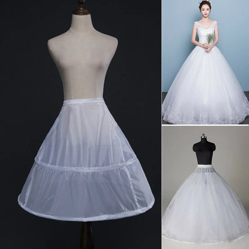 

Ladies Underskirts Dress Suit Wedding Hoops Skirts Fashion Support Victorian Bridal Gown See Through Petticoat