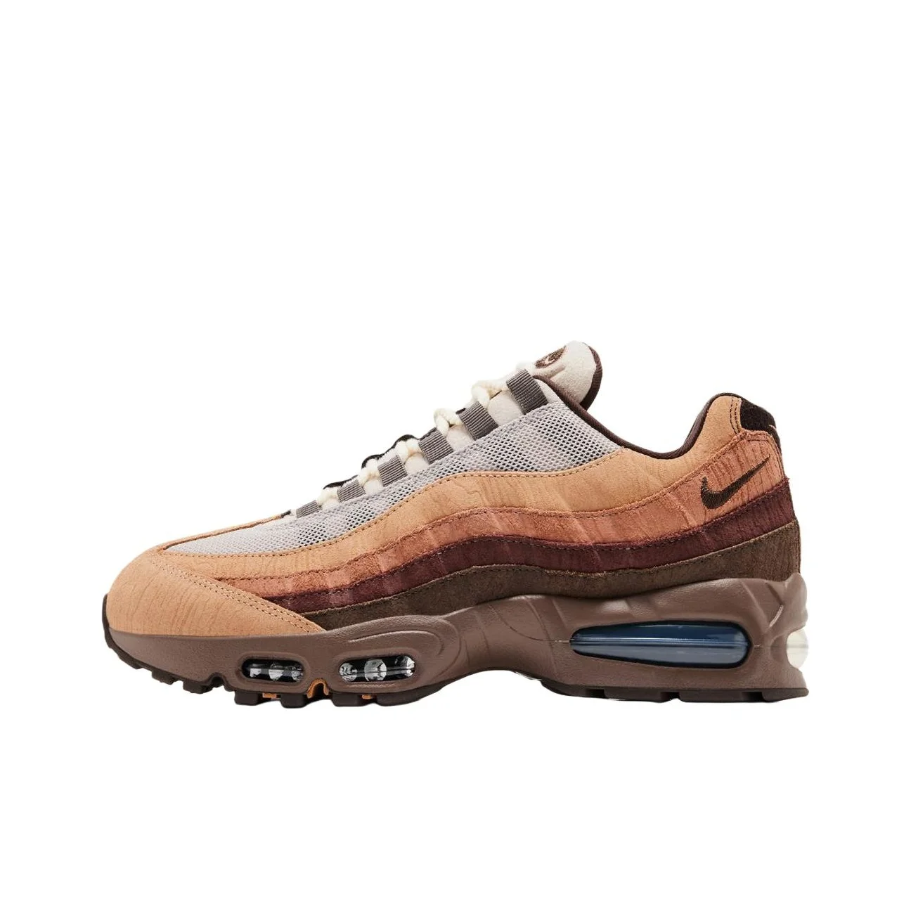 Nike x Oregon Ducks Air Max 95 Running Shoes Unisex Yellow Brown IQ3988-001