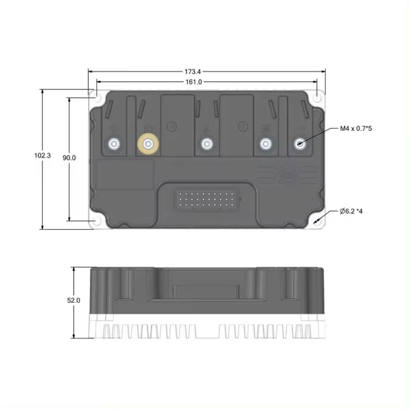 60v/72v/84v/96v 2000W ND96240 4800W Electric Scooter BLDC Speed Controller