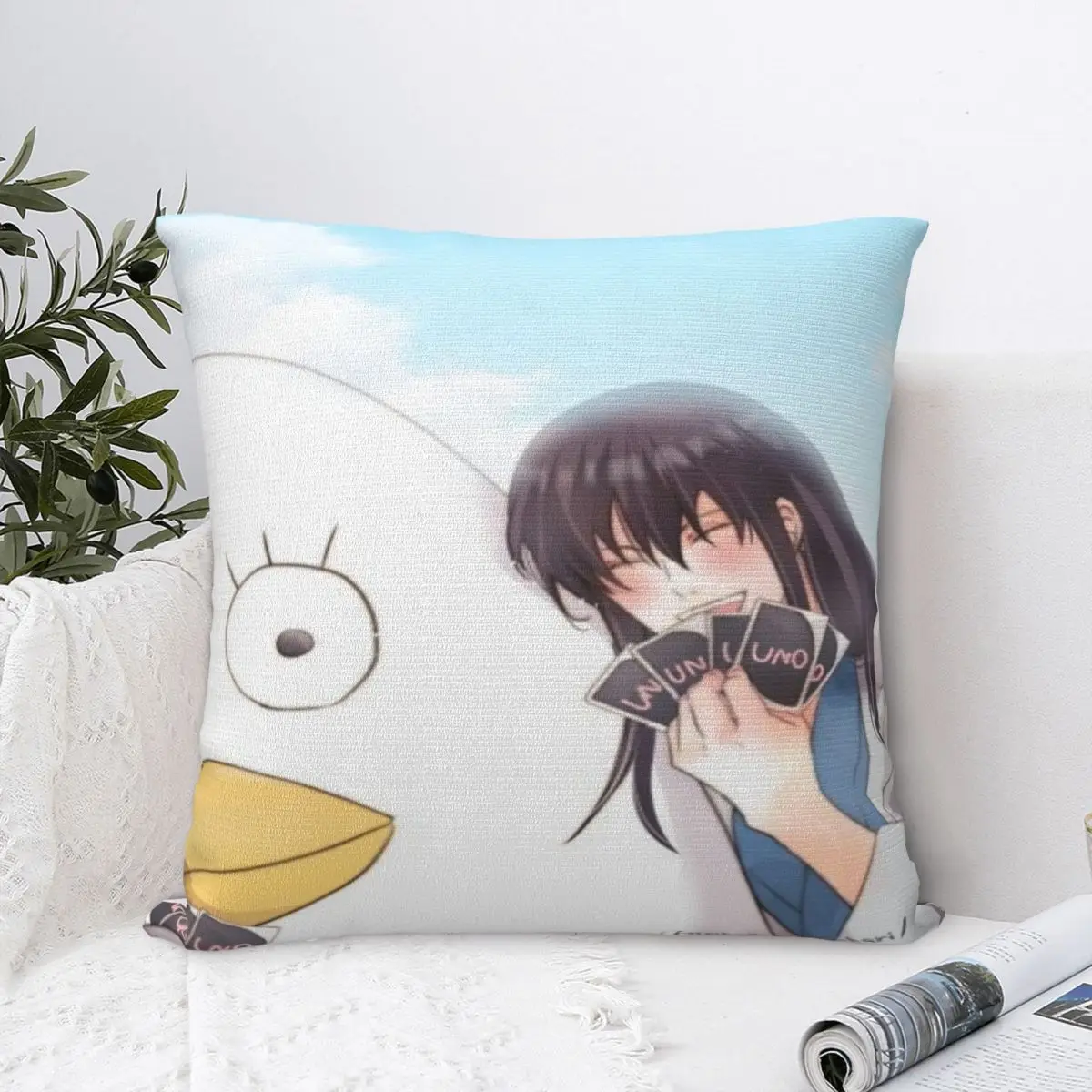 Home Decoration Elizabeth Gintama Tapestry｠anime Pillowcase Accessories Pillow Covers Square Multi Size