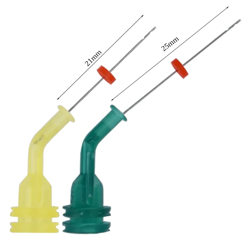 

31G Dental Irrigation Endo Needle Tip Elbow Double Side Hole for Root Canal Cleaning Syringe Anterior Molar Teeth Reusable