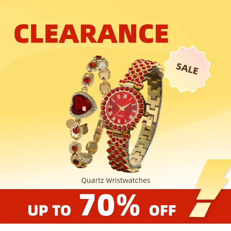Clearance_5 шт. комплект, роскошные квадратные часы, женские кольца, ожерелье, серьги со стразами, модные часы, повседневные женские часы-браслет Montr