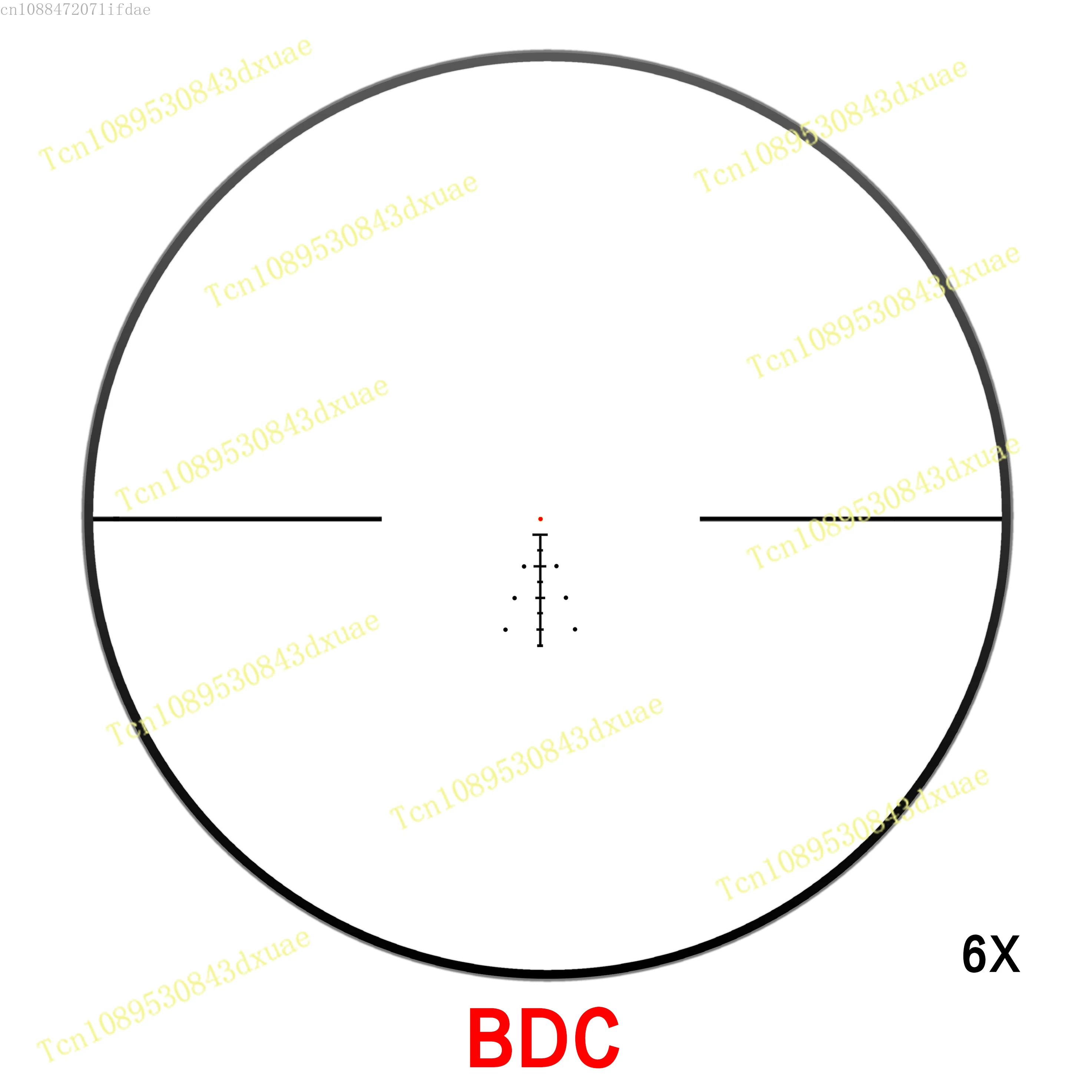 DiscoveryOpt Hunting Shooting Scope ED 1-6X24IR High Definition Scope With Illumination