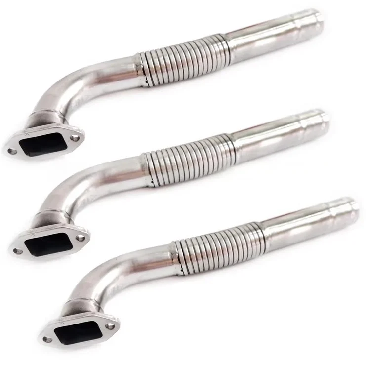 DLE111 Engine Long Tube Single Branch Exhaust Pipe Hobby Model Fixed-Wing Aircraft Part