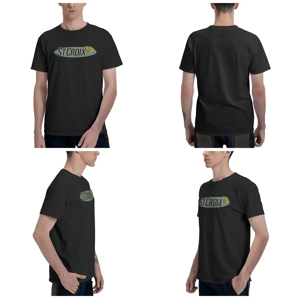 Life Love St Croix Merch 100% Cotton T-Shirt Men'sFashion T Shirts Men Round Neck Short Sleeve S-6XL