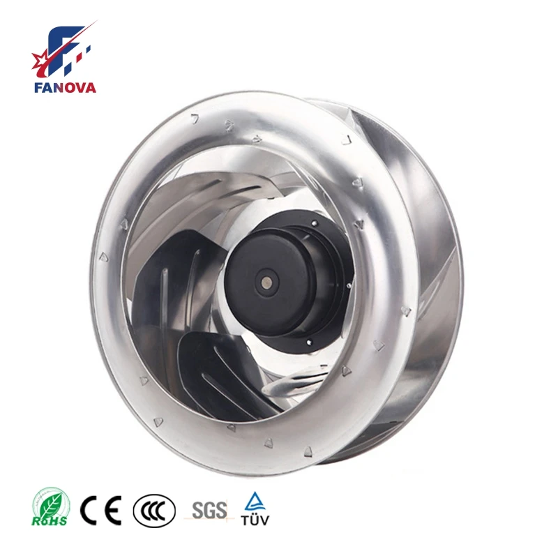 

310mm EC Radial Fan Backward Curved Centrifugal Fan With Aluminium Sheet Custom ODM & OEM Supported