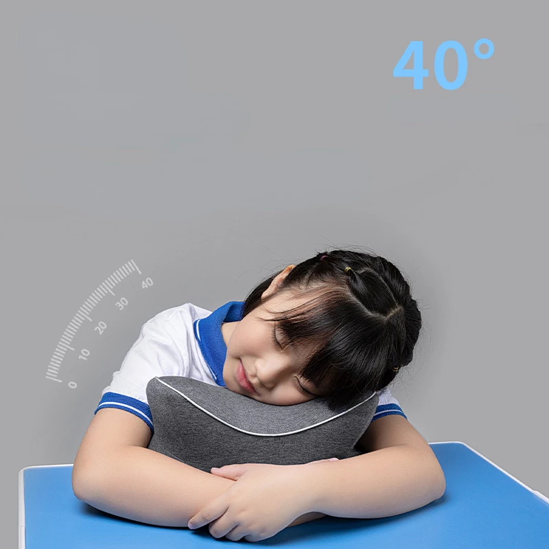 

New style nap pillow office stomach sleeping pillow memory cotton portable nap pillow student nap pillow