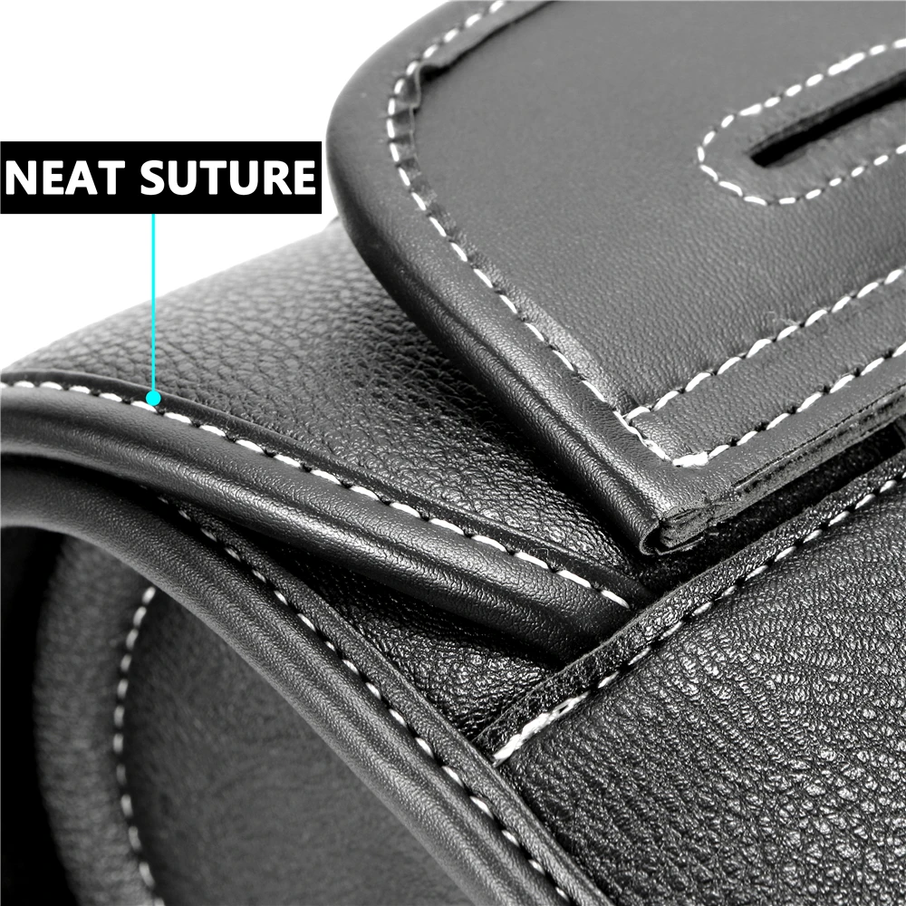 Universelle Motorradtaschen, Gabeltasche, Gepäcktasche aus PU-Leder, Seitliche Werkzeugtasche – Detail 5