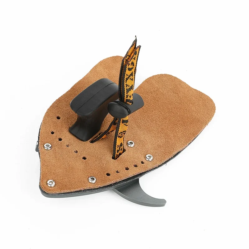 S/M/L/XL إصبع الحرس قوس منحني الرماية إصبع حماية التبويب اليد اليمنى Longbow القوس التقليدي الصيد الرماية واقية