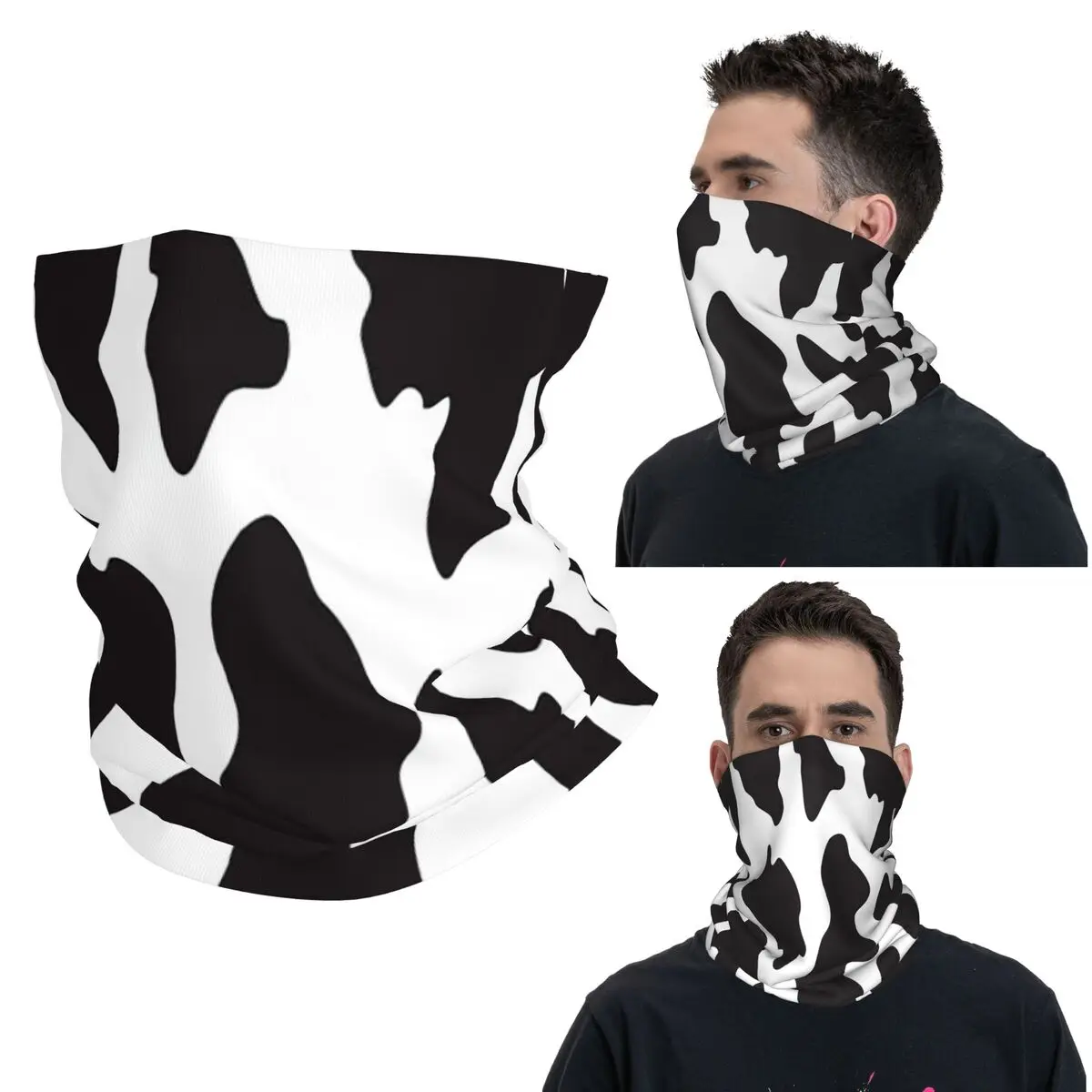 

Ковбойский деревенский ранчо с принтом коровы, бандана, гетры с принтом, волшебный шарф, многофункциональная Балаклава для бега, унисекс, для взрослых, ветрозащитный