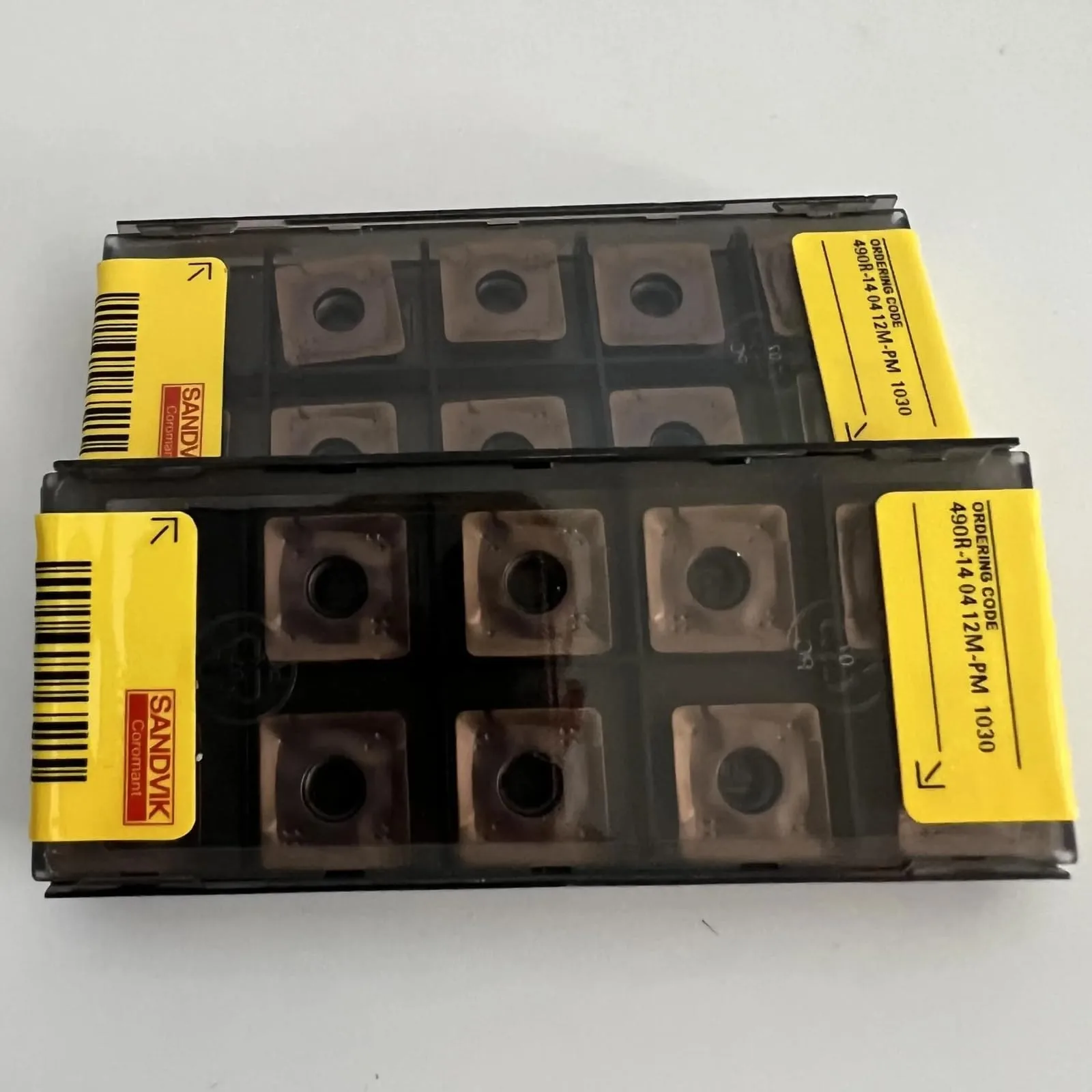 

Оригинальный SANDVIK/490R-140412M-PM 1030, лезвие с ЧПУ из твердого сплава, 10 шт.