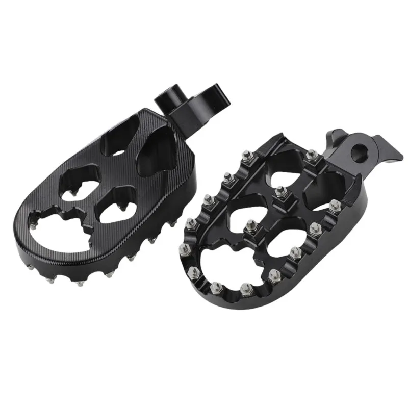 A48P-Dirt Bike Foot Pegs For E-Bikes Accessories Anti-Slip Off-Road Footpegs For Tutti Soleil 01 Wide Footpegs Pedals