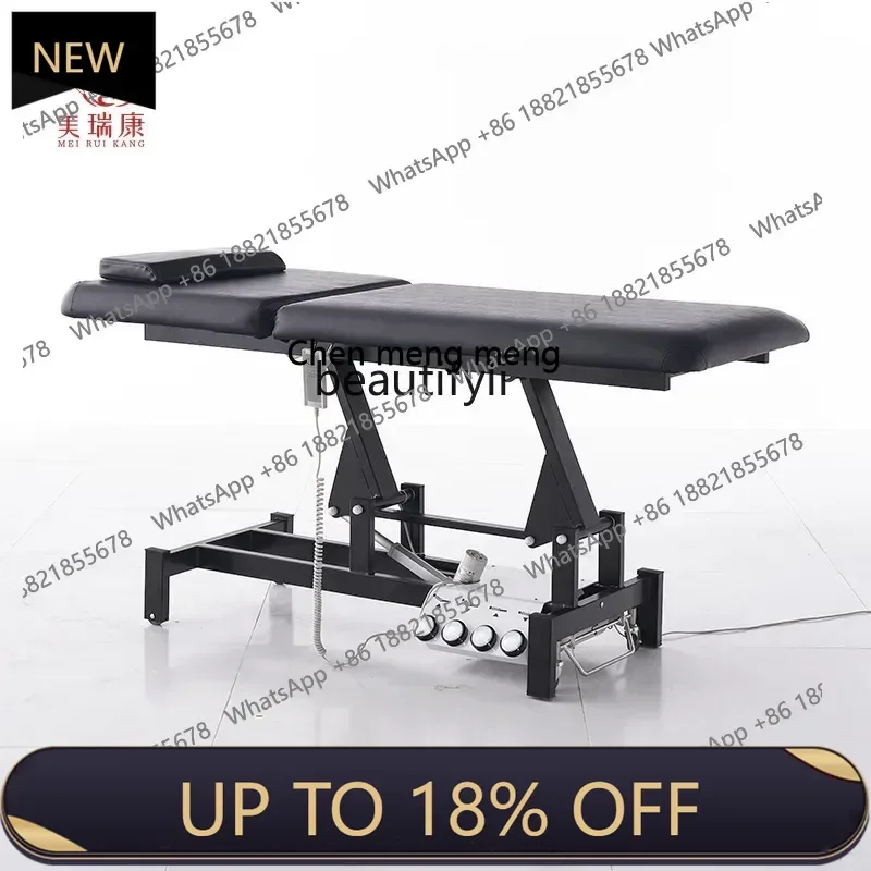 

FF Electric beauty bed Bone-setting physiotherapy Chiropractic rehabilitation treatment Massage operating table Lifting chai