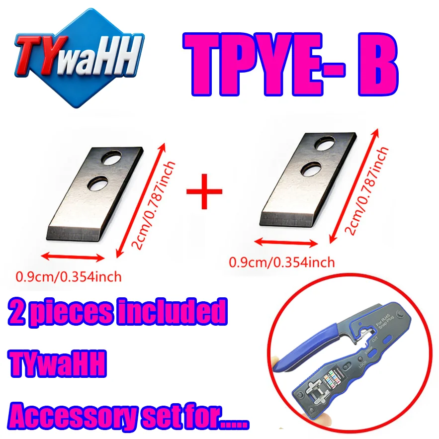 Picture 3: Replacement Components for RJ11 RJ45 Crimper, DIY Maintenance Parts for Network Cable Pliers HY1601