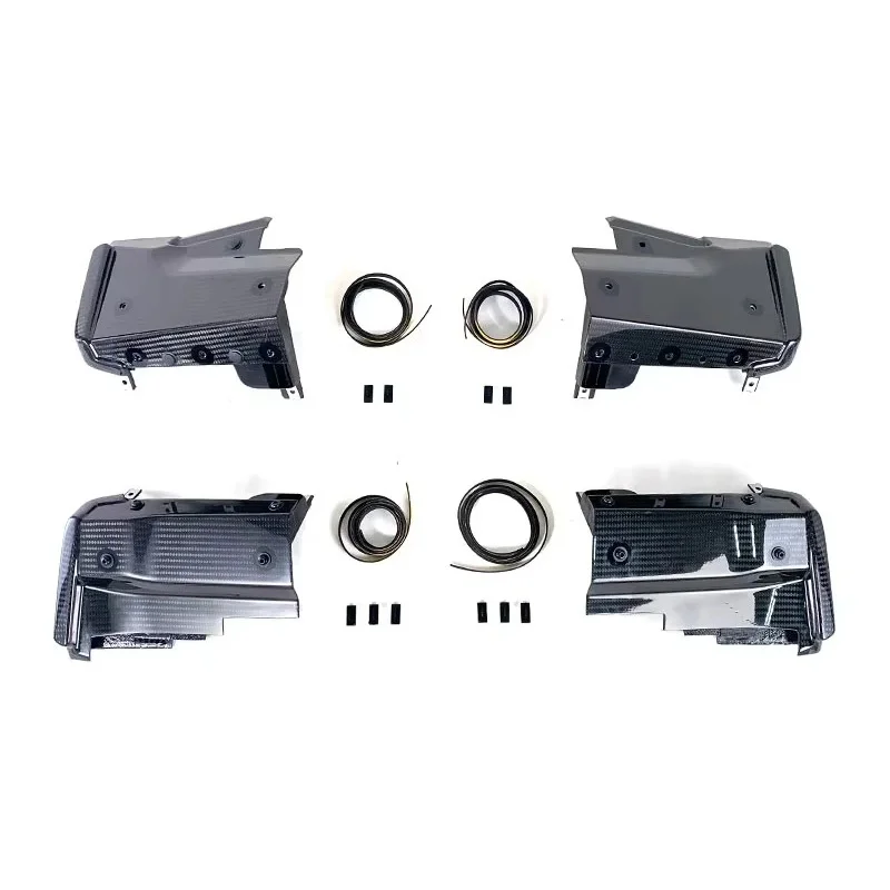 2019Y~G Class W464 W463A G63 4X4 square Car Auto Body Kits Part Accessories Side Step with Dry Carbon Corners