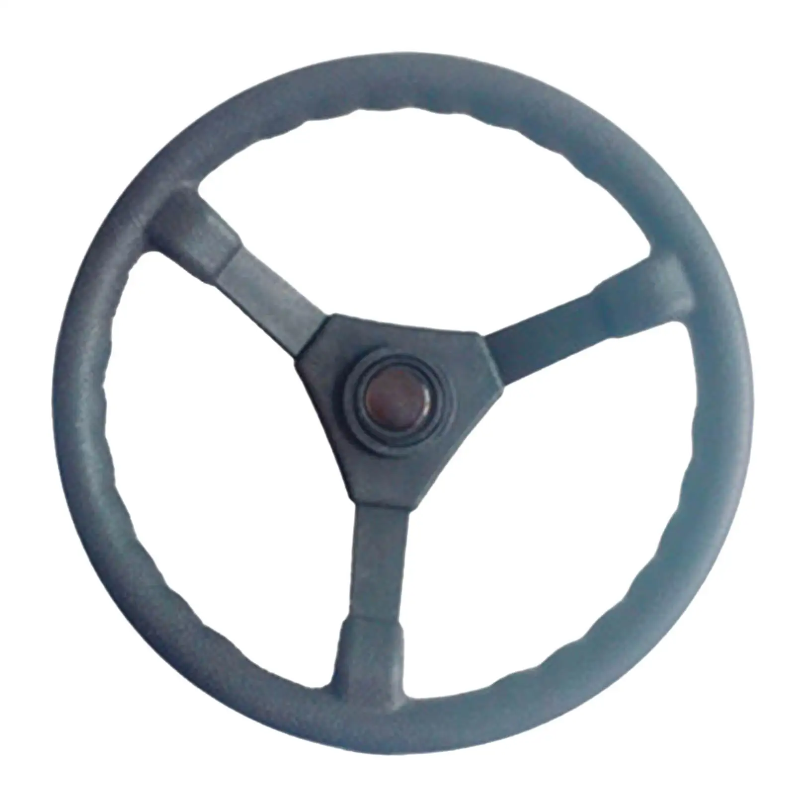 Boat Steering Wheel, Replace 3 Spoke Plastic Fit for Waterborne Vehicles Marine