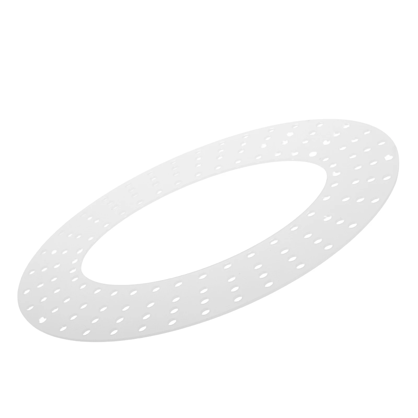 

Acrylic Wreath Board Round Oval Shapes Transparent Decor Household Ring Festive Home Decor Wreath Forms Supports Display St