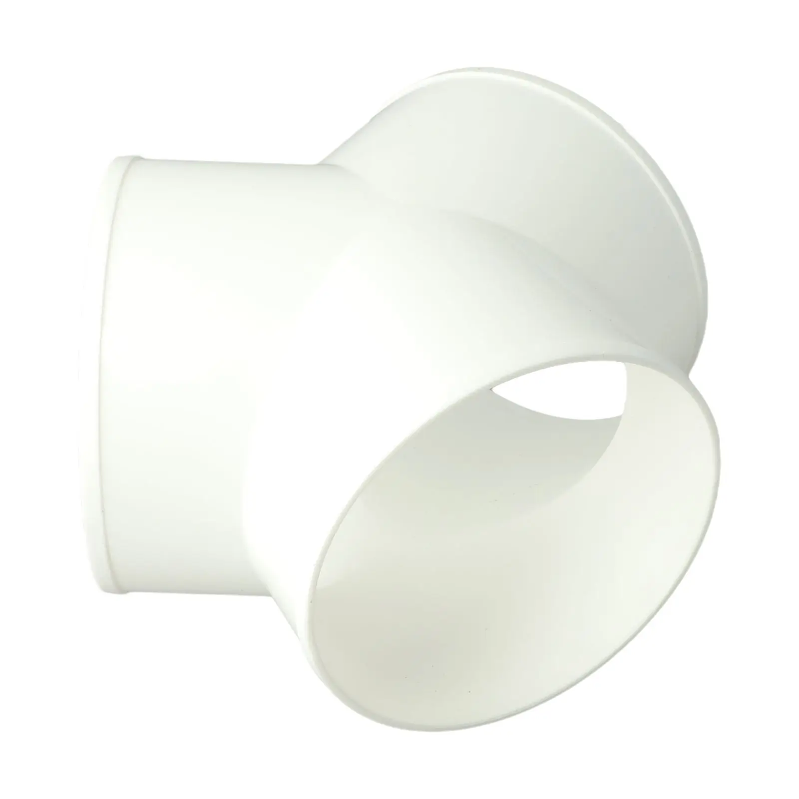 200mm 7 9in Ducting Splitter Connector Airflow Distribution Splitter High quality PVC Material Versatile Compatibility