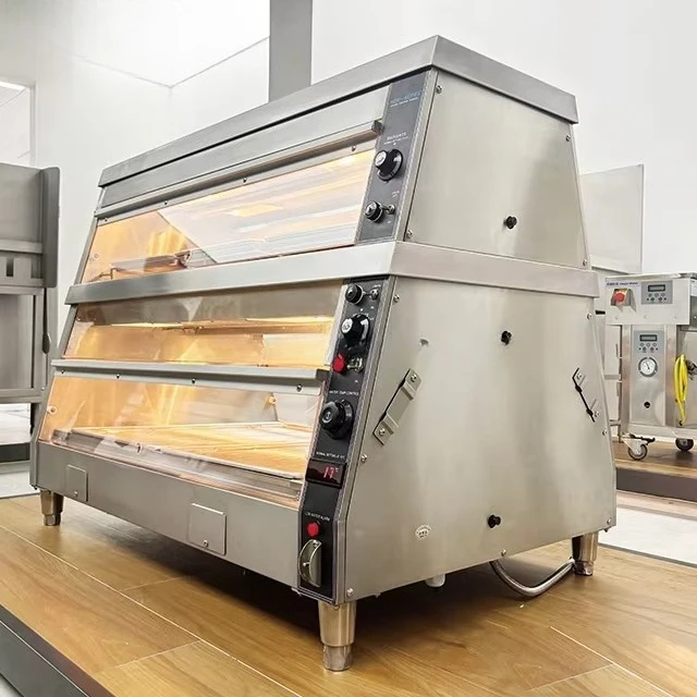 

Factory Direct Price Hot Food Heater Display Machine French Fries Chicken Food Heater Display Cabinet