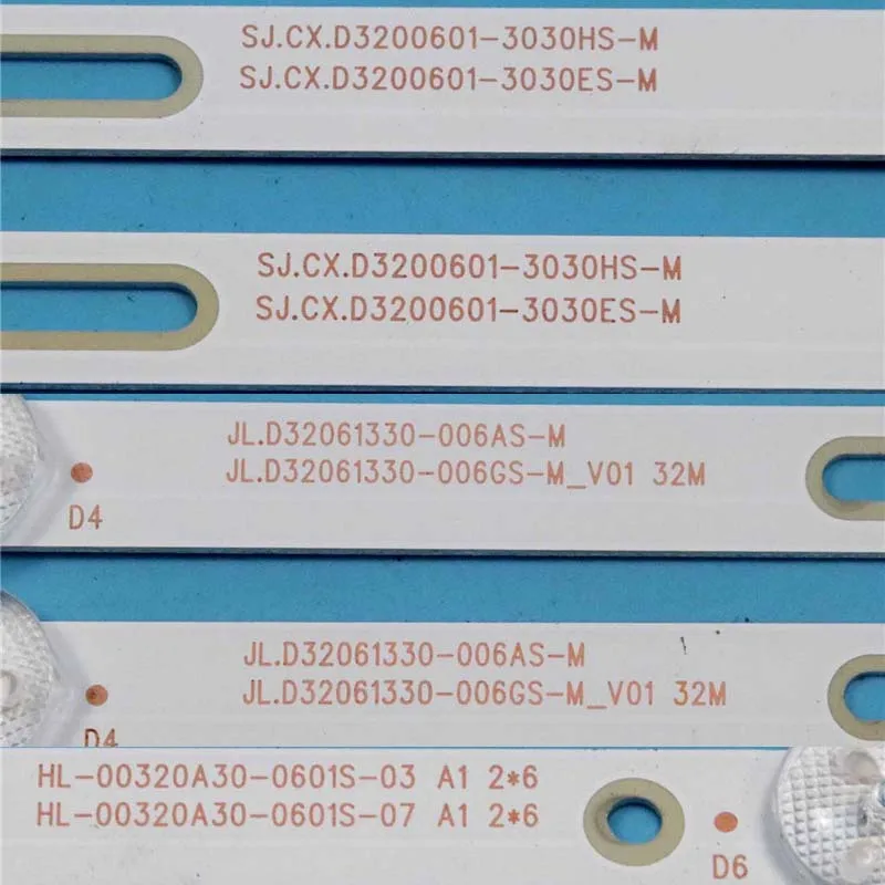 LED Backlight Strips For BBK 32LEM-1027/TS2C 32LEM-1045/T2C 32LEM-1071/TS2C 32LEM-1072/TS2C 3 Bar SJ.CX.D3200601-3030HS/3030ES-M