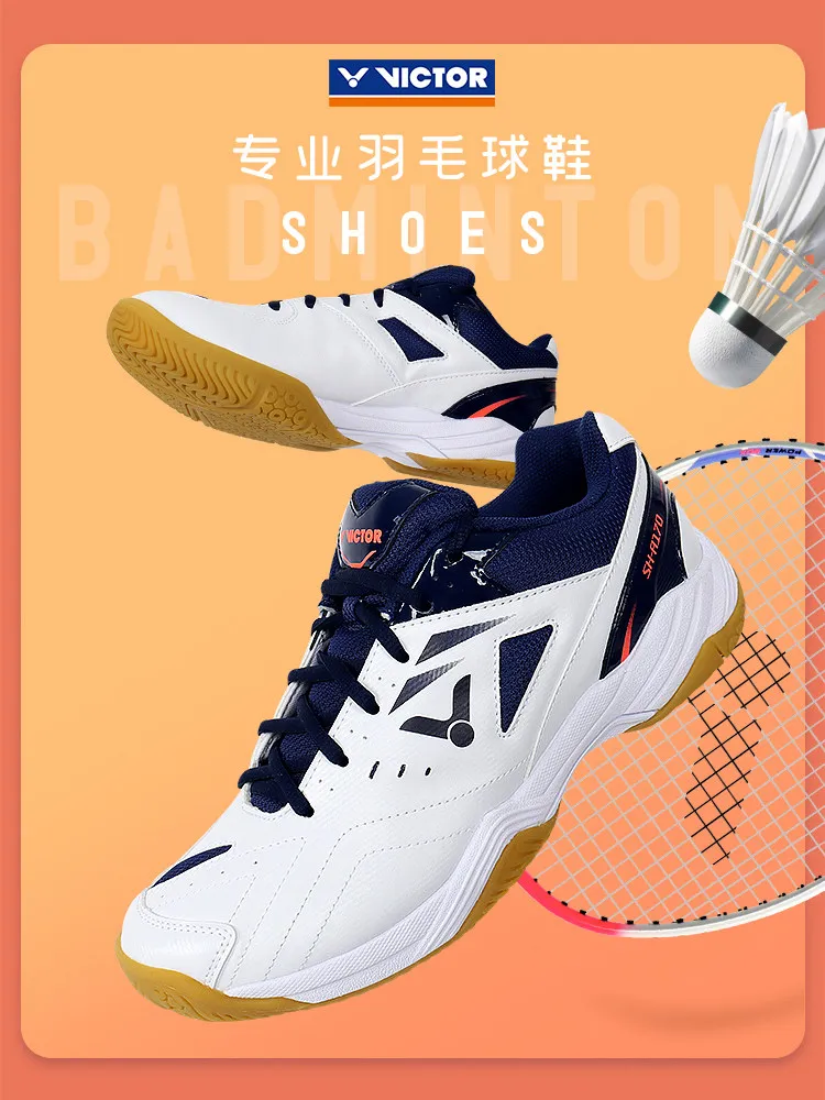 Original SH-A170 Rutschfeste, verschleißfeste, stoßdämpfende, atmungsaktive Badminton- und Tennisschuhe, breite Tennisschuhe – Detail 3