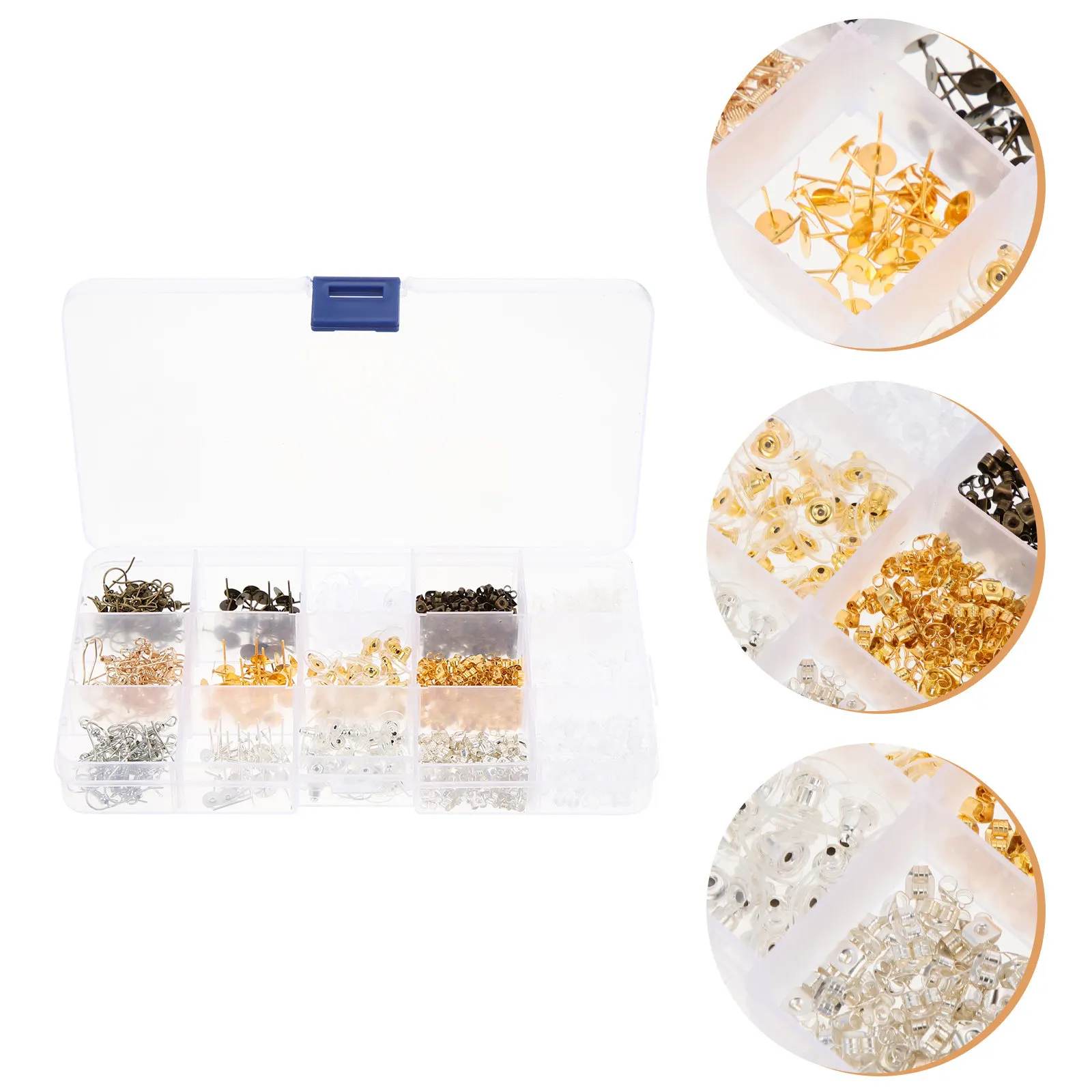 

DIY Earring Hooks Kit Jewelry Making Accessories Premium Material Earring Backs Handmade Earrings Supplies Gift Making Set