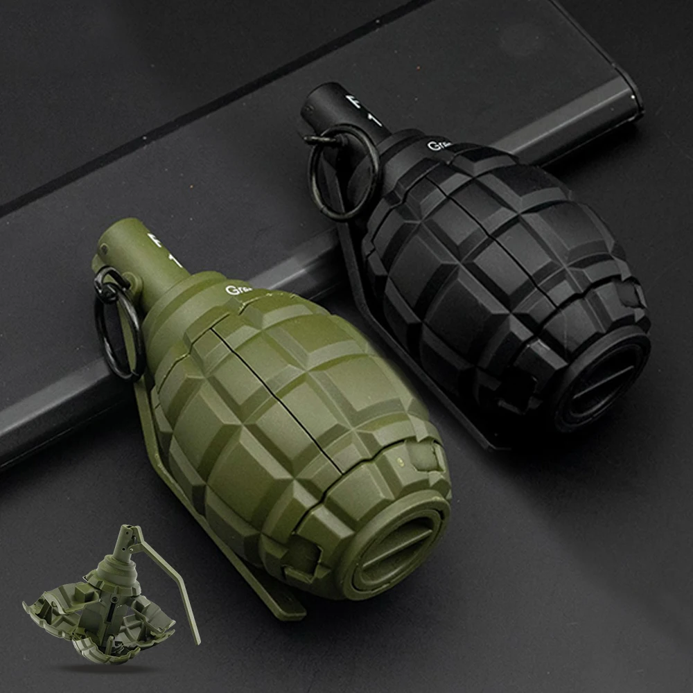 DD-Hand Grenades F1Dummy Model Toy Spring Powered Impact Fun Gel Toys Outdoor Sport for Battle Games Airsoft Paintball