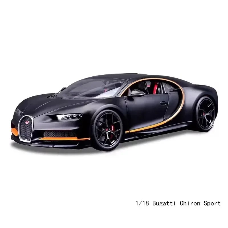 Bburago 1:18 Bugatti Bolide Bugatti Chiron Sport Bugatti Divo aleación miniatura Diecast modelo coche deportivo juguete coleccionable niños regalo