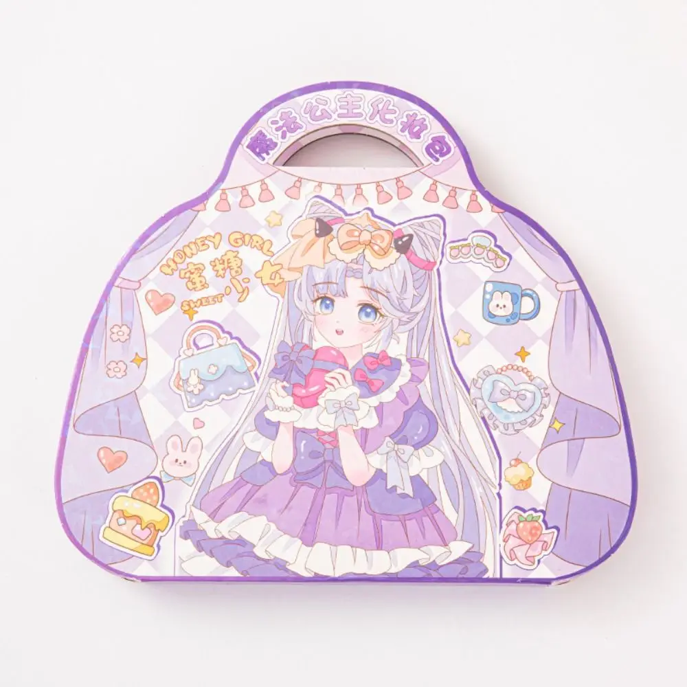 

Альбом-журнал для создания собственных наклеек: персонализированные стикеры для девочек, мультяшные наклейки для макияжа и нарядов