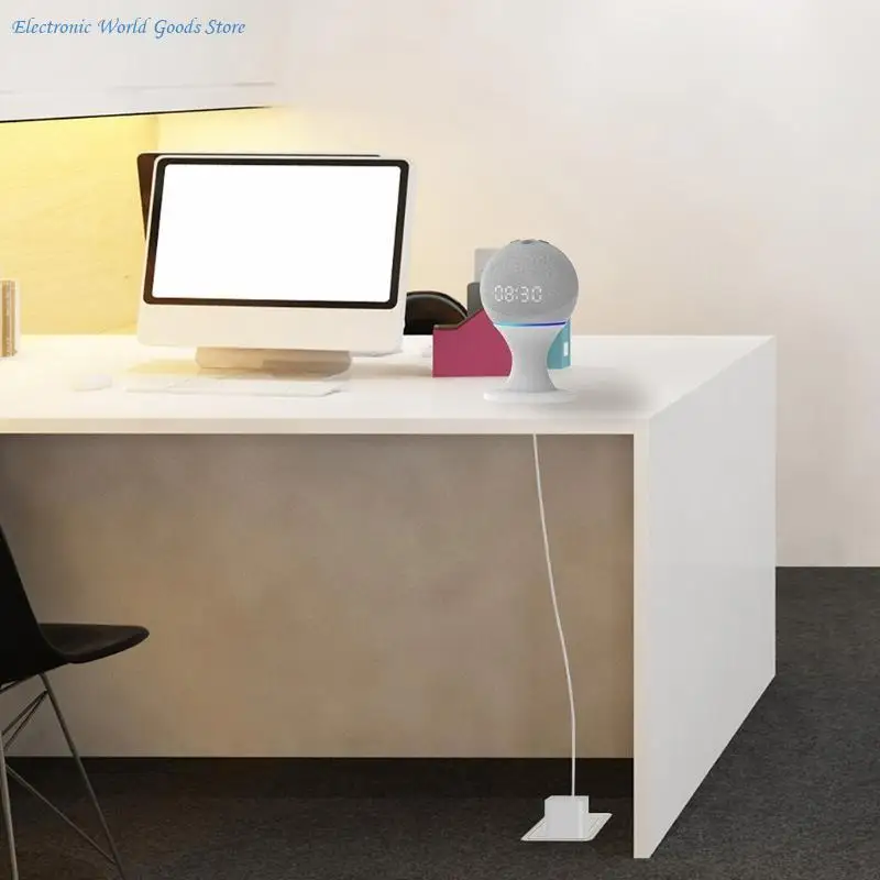 A3PD Desk Holder for Echo Dot 4th Gen Speaker Indispensable Speaker Accessory view 5
