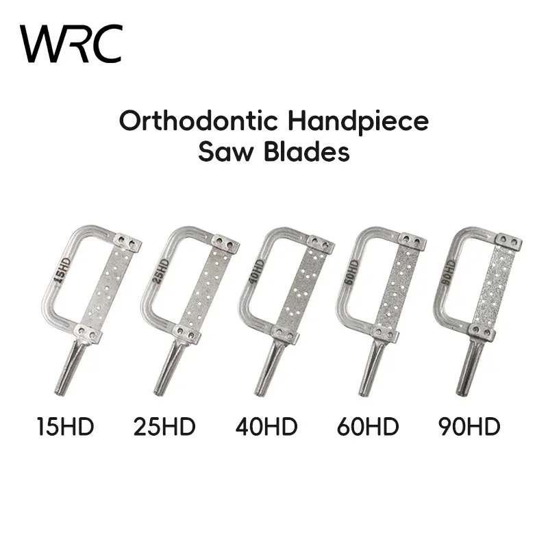 Dental handpiece orthodontics Saw Blades 15/25/40/60HD for 4:1/1:1 Reduction Interproximal Stripping Low Speed Contra Angle