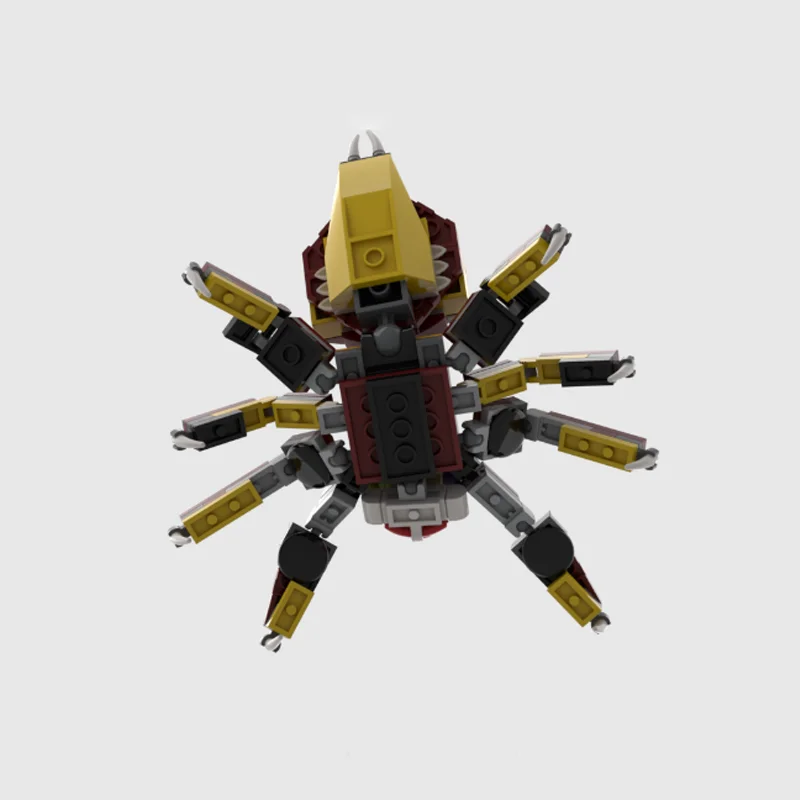 175 قطعة MOC العنكبوت المهرج الخالق 3 1ed نموذج اللبنات تجميع DIY بها بنفسك فكرة هدايا عيد الميلاد التعليم لعبة الطوب الاطفال عيد ميلاد #3