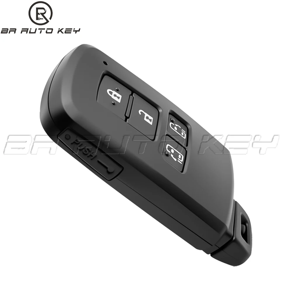 토요타 알파드 벨파이어 에스콰이어 노아 시엔타 복시 리모컨 키 4버튼 교체용 키리스 자동차 리모컨 키 쉘 커버