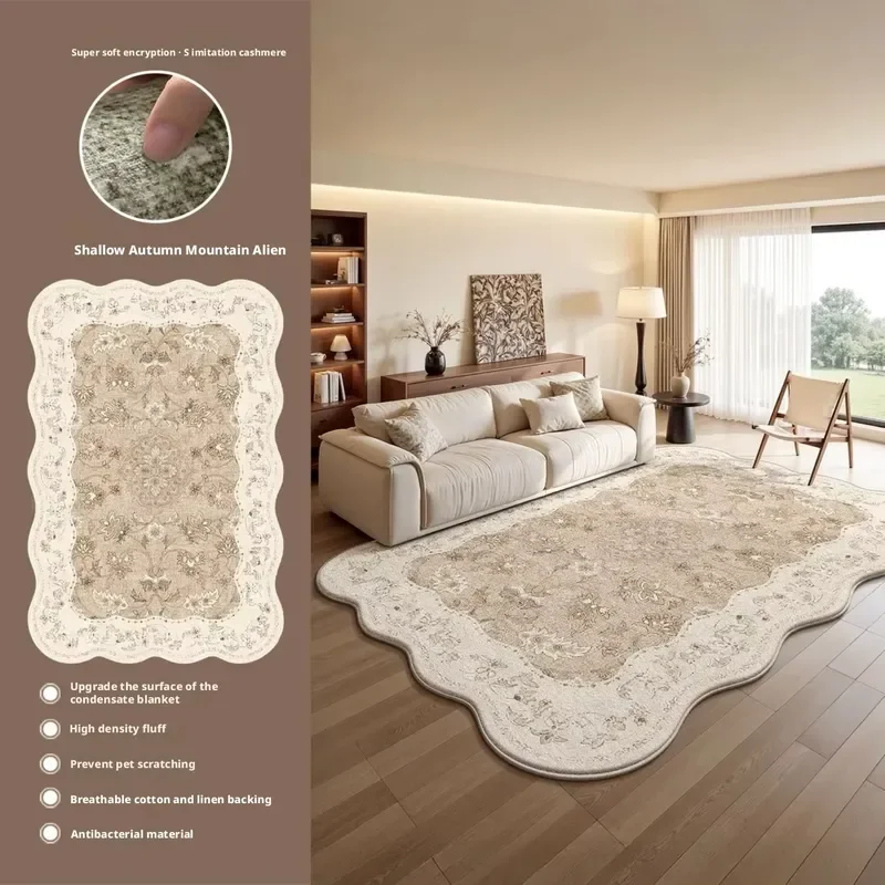Factory Sales Light Gold Diamond Velvet Carpet Faux Wool Polyester for Home Office Conference Hall Multiple Places