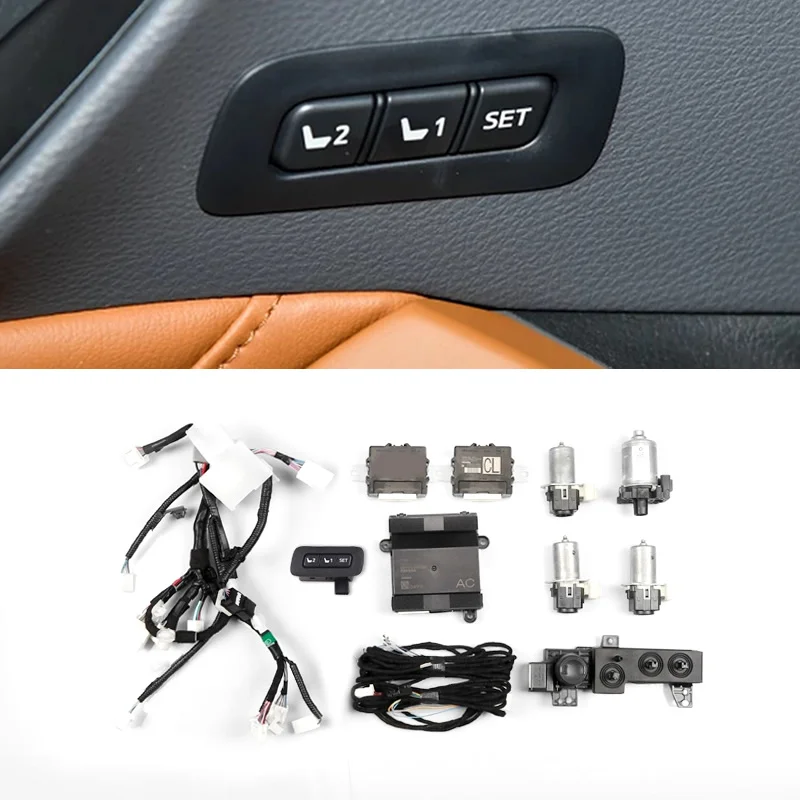 For Toyota Camry Avalon upgrade automatic memory seat switch seat motor seat computer module wiring harness kit seat automatic