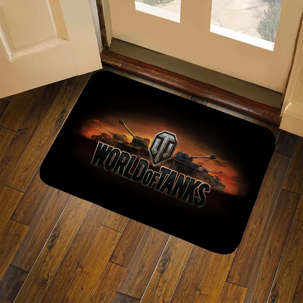 

World-of-Tanks Carpet for Kitchen Mat Entrance Door Doormat Floor Bath Mat Super Absorbent Bathroom Rug Room Mats Balcony Home